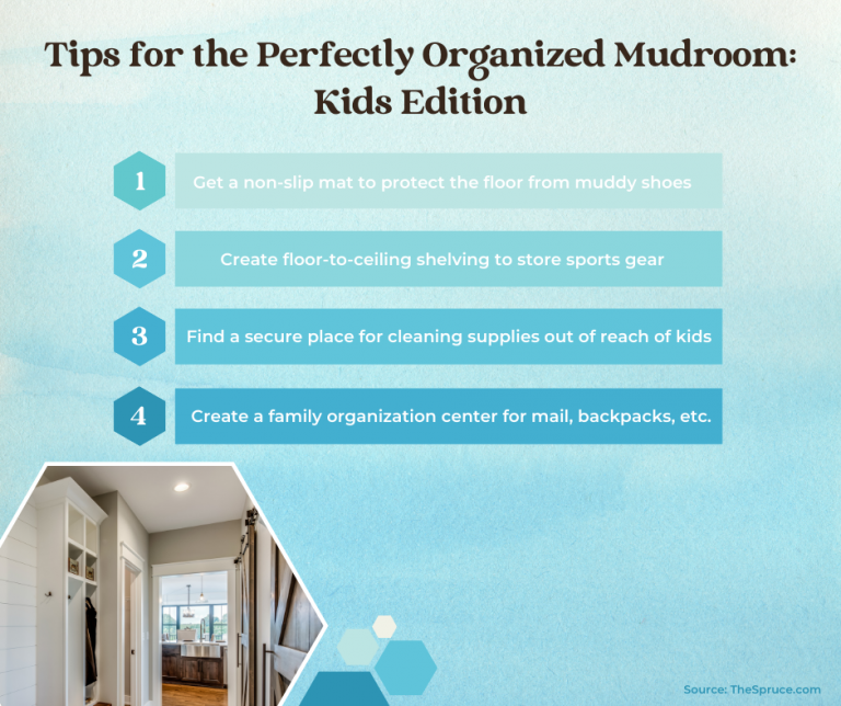 Tips for the Perfectly Organized Mudroom Kids Edition - FB